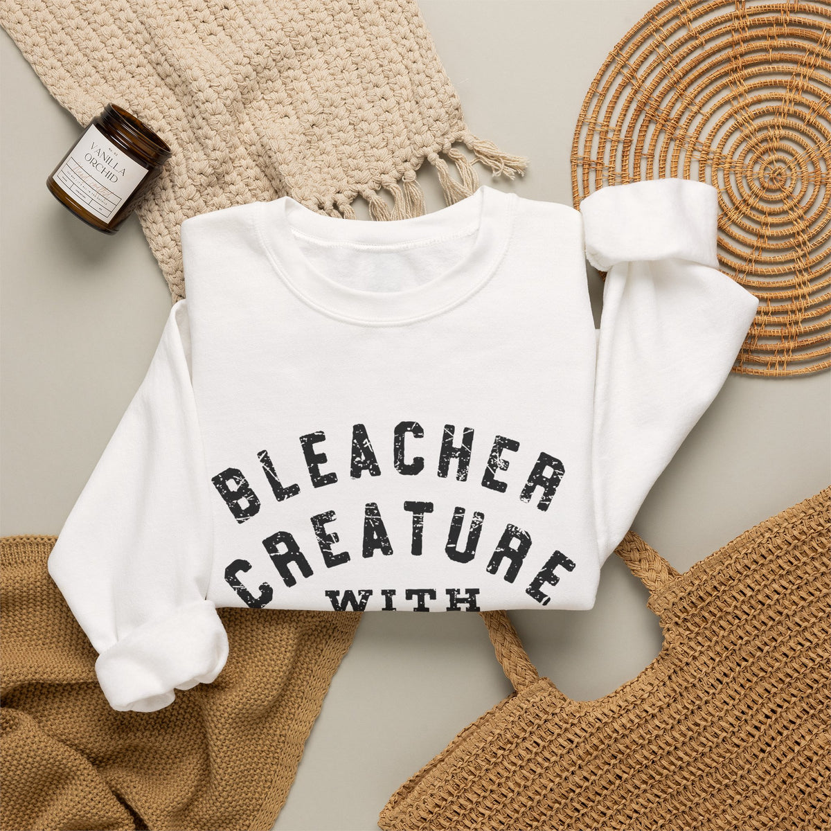 Bleacher Creature With Opinions Crewneck Sweatshirt