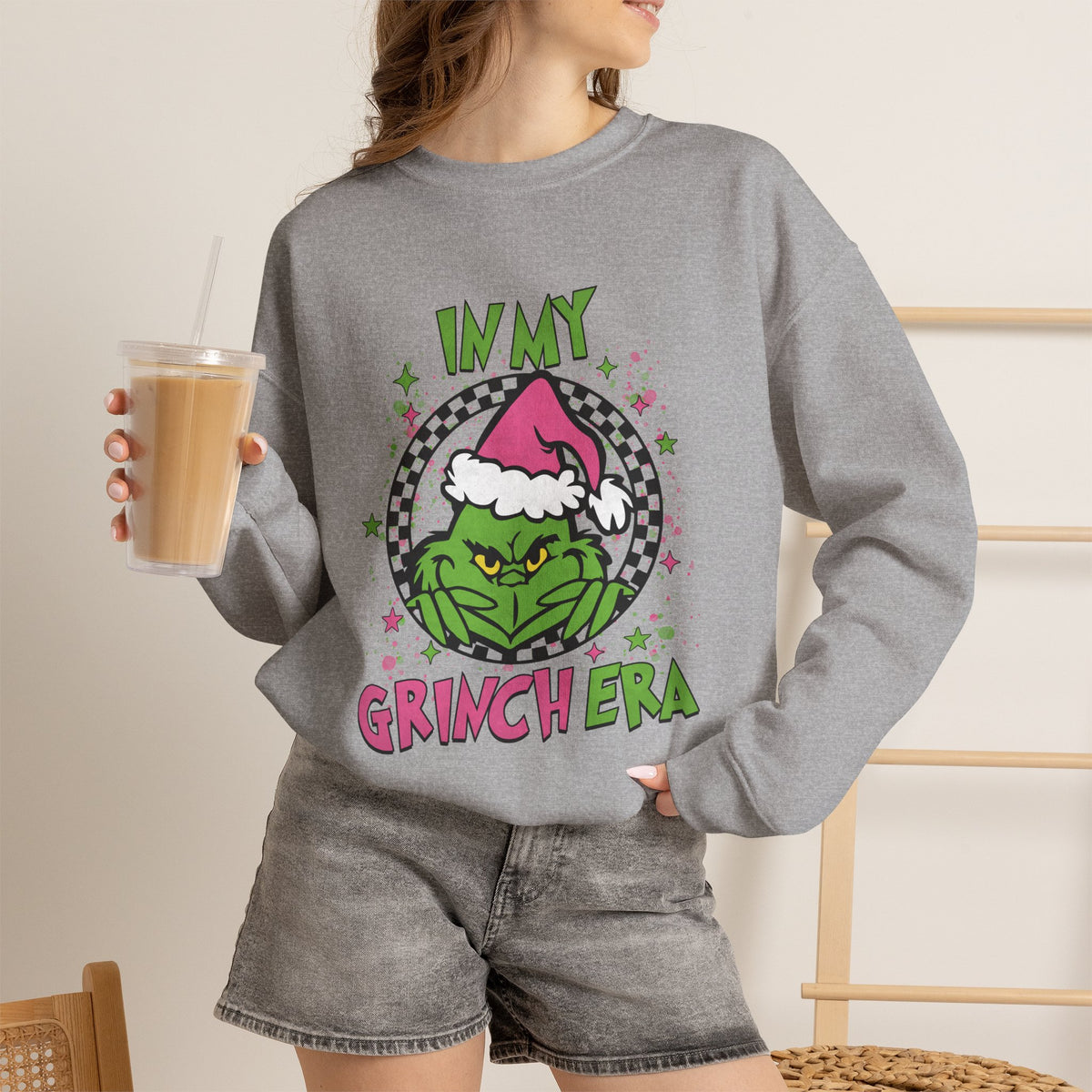 In My Grinch Ear Crewneck Sweatshirt