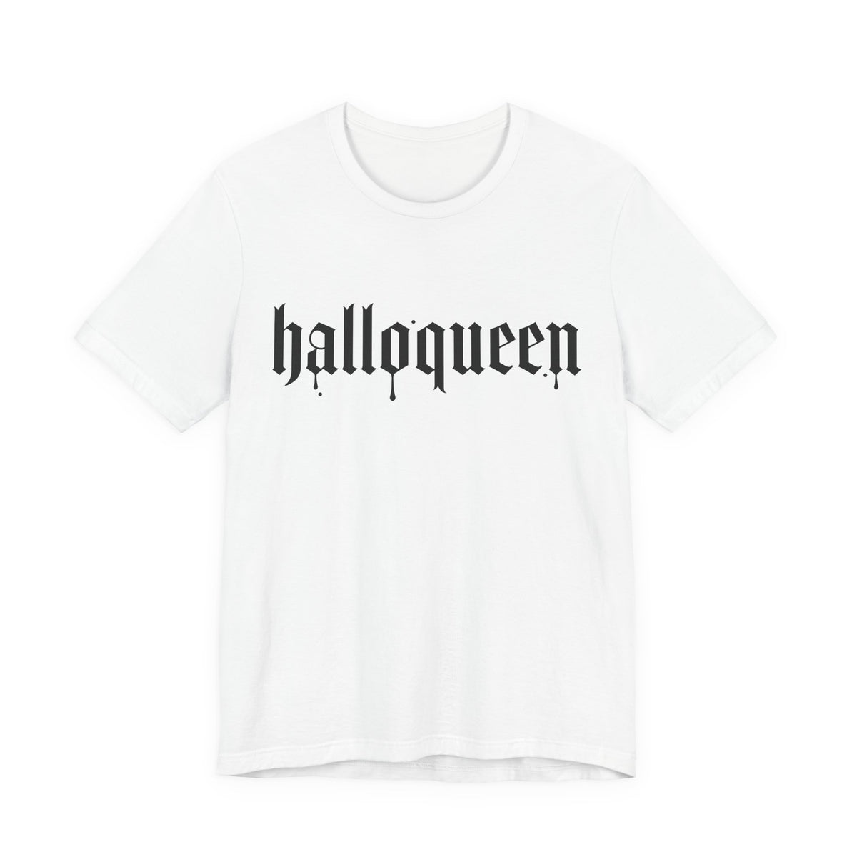 HalloQueen T-Shirt — Gothic Halloween Tee