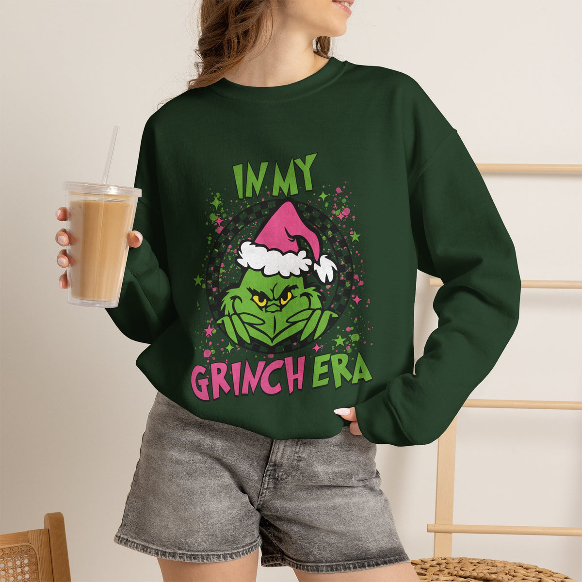 In My Grinch Ear Crewneck Sweatshirt