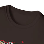 Mama Lightning Bolt Graphic T‑Shirt — Leopard & Checkered Mom Tee